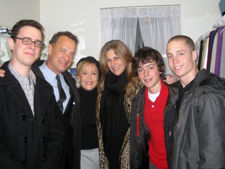 tom hanks and family
